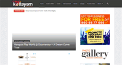 Desktop Screenshot of mykottayam.com